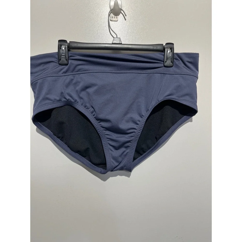 Nike Mens Blue High Waisted Swim Bikini Bottoms NESS8350‎ Size 1X